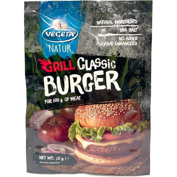 Vegeta Grill Burger mausteseos 20g