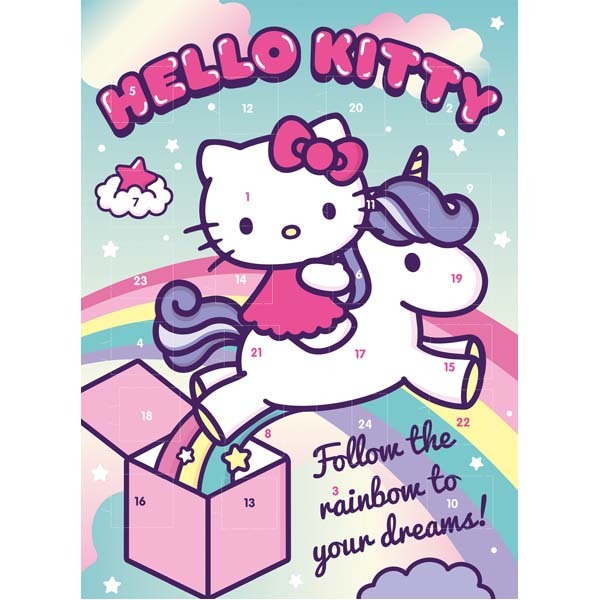 Hello Kitty suklaajoulukalenteri 75g