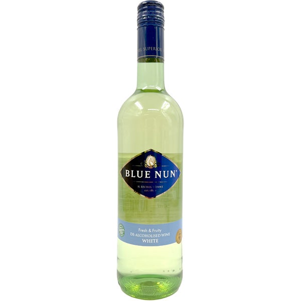 Blue Nun Fresh & Fruity White alkoholiton valkoviini 0,5% 750ml
