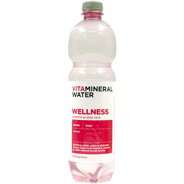 Vitamineral Water Wellness vitaminoitu hiilihapoton juoma 750ml