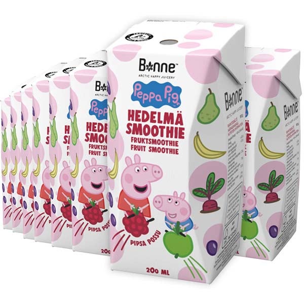 18kpl Bonne Pipsa Possu hedelmäsmoothie 200ml
