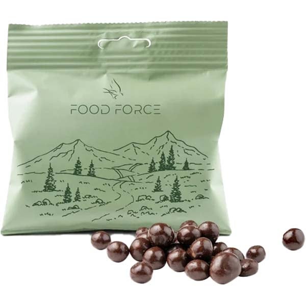 Food Force Mustaherukat tummassa suklaassa 50g