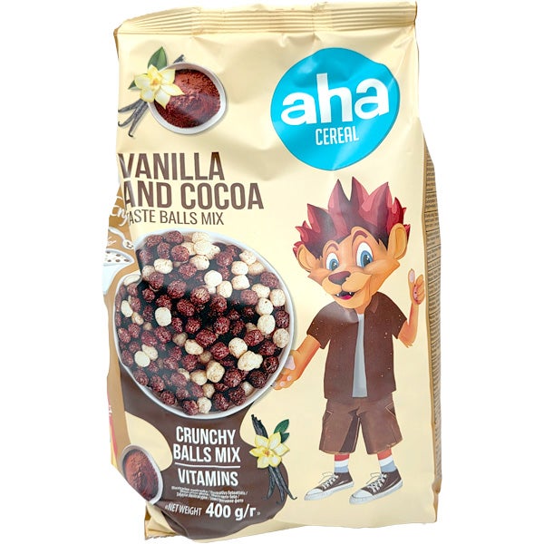 AHA Vanilla and Cocoa mix riisimuro 400g