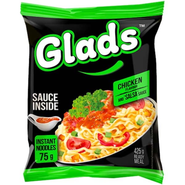 Glads Kananmakuinen pikanuudeli salsakastikkeella 75g