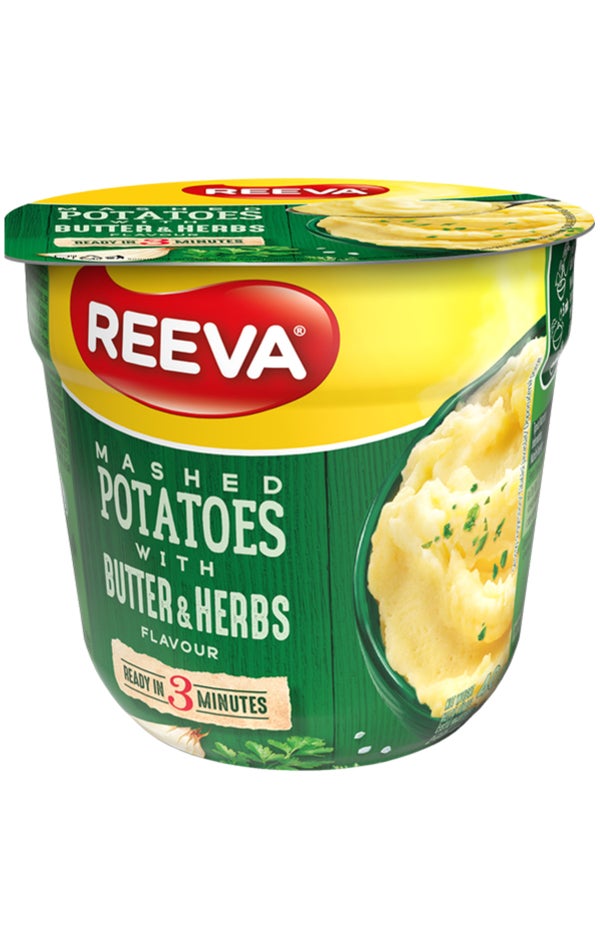 Reeva Yrttien- ja voinmakuinen perunamuusi 40g