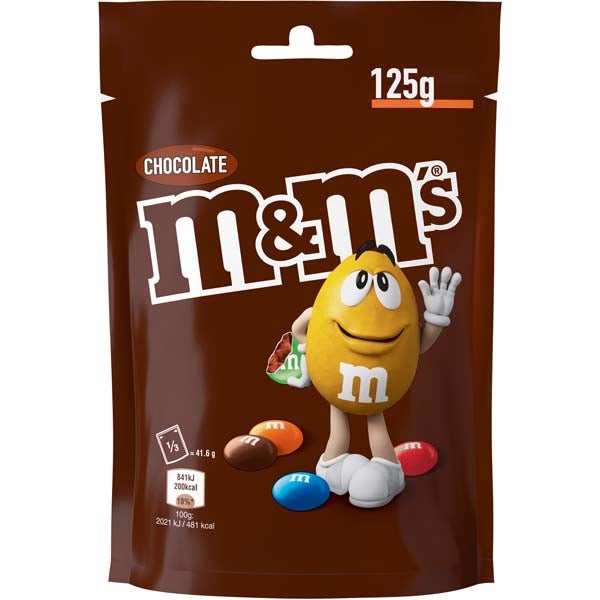 M&M's Choco maitosuklaarae 125g