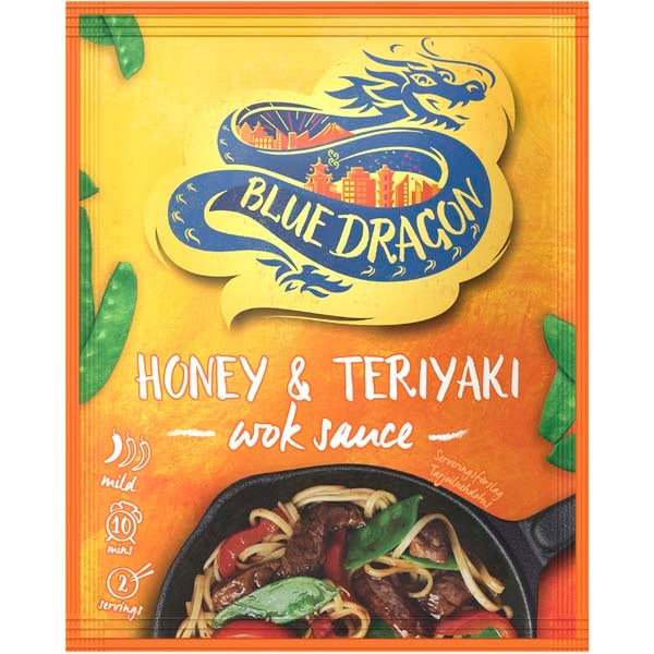 Blue Dragon Hunaja & Teriyaki wok-kastike 120g