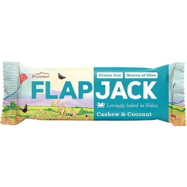 Brynmor Flapjack Cashew & Coconut välipalapatukka 80g