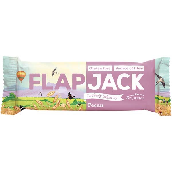 Brynmor Flapjack Pecan välipalapatukka 80g