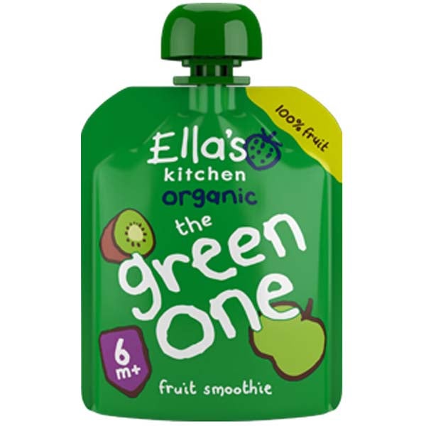 Ella's Kitchen The Green One hedelmäsmoothie 6kk luomu 90g