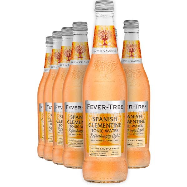 8kpl Fever-Tree Spanish Clementine tonic-vesi 500ml