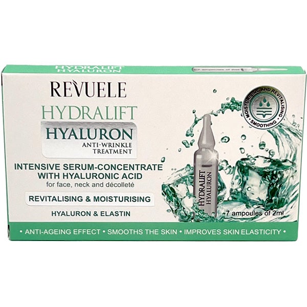 Revuele Hyaluron kasvoseerumiampulli 7x2ml