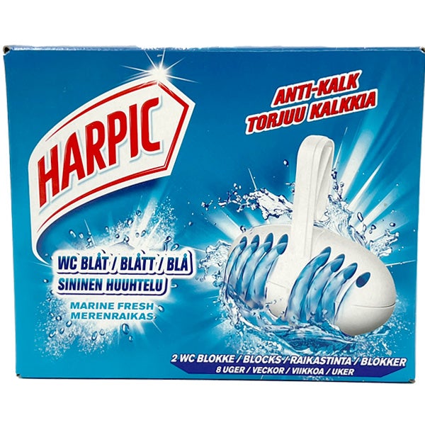 2kpl - Harpic Sininen WC-raikastin