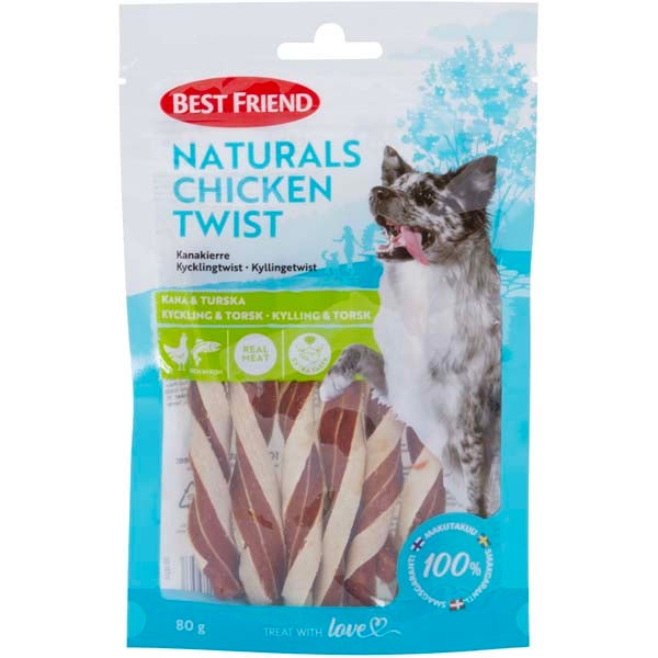 Best Friend Naturals kanakierre koiranherkku 80g