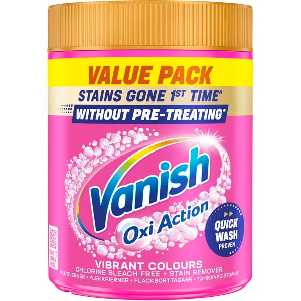 Vanish Oxi Action Vibrant Colors tahranpoistojauhe 940g