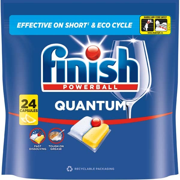 24kpl - Finish Quantum Lemon tiskikonetabletti