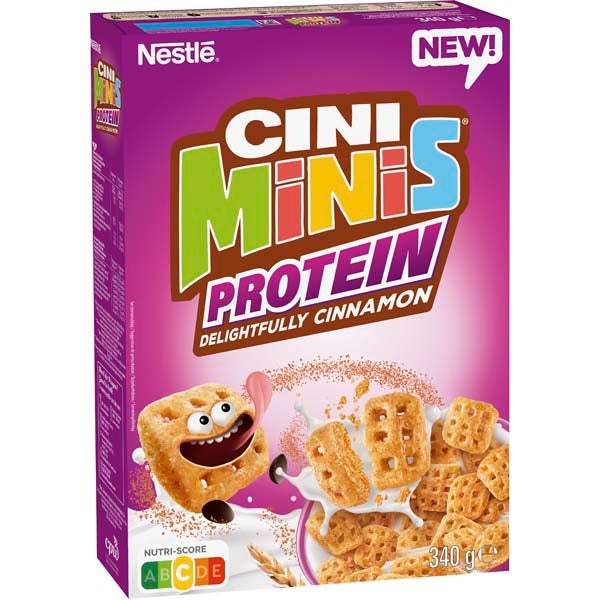 CINI MINIS Protein kanelinmakuiset proteiinimurot 340g