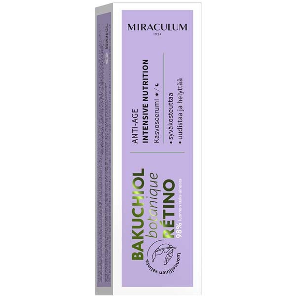 Miraculum Bakuchiol Anti-Age Intensive Nutrition kasvoseerumi 30ml