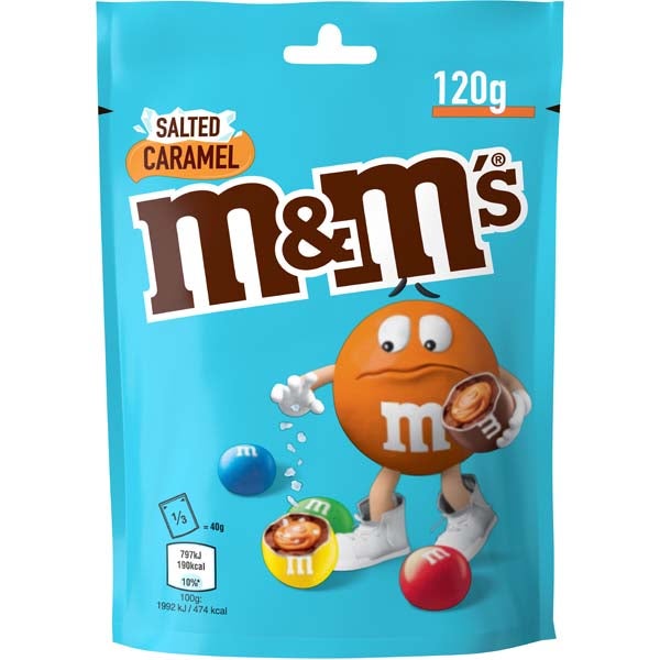 M&M's Salted Caramel maitosuklaarae 120g