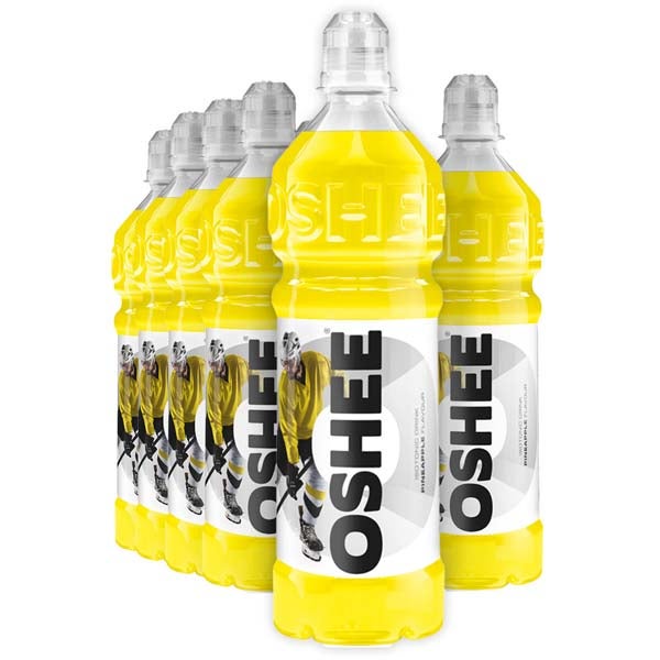 6kpl Oshee Pineapple isotoninen urheilujuoma 750ml