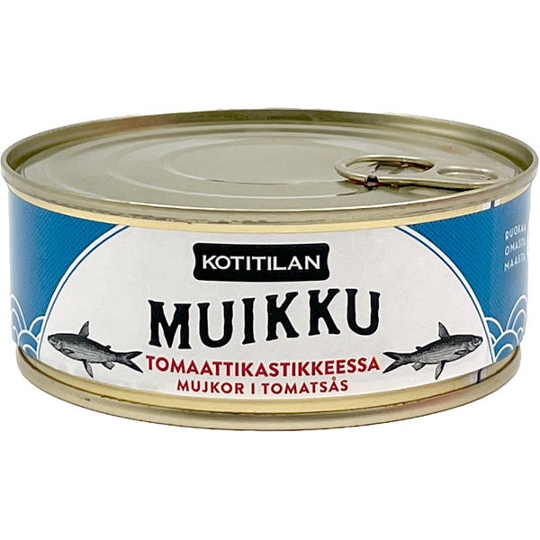Kotitilan Muikku tomaattikastikkeessa 210g/150g