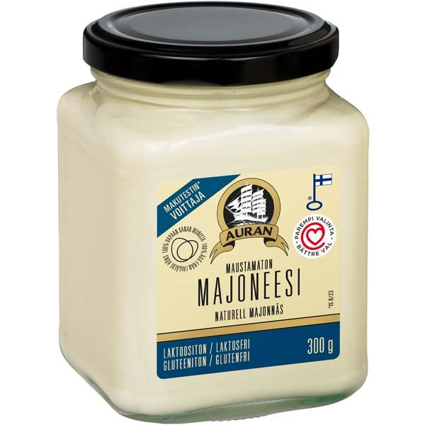 Auran Maustamaton majoneesi 300g
