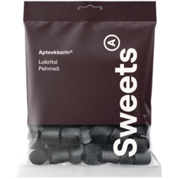 Apteekkarin Pehmeä lakritsi 80g