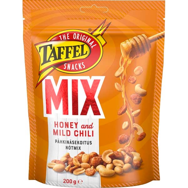 Taffel Mix Honey & Mild Chili pähkinäsekoitus 200g