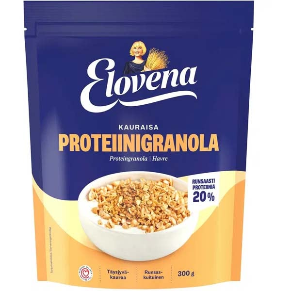 Elovena Kauraisa proteiinigranola 300g