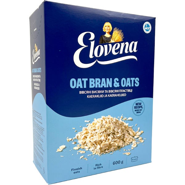 Elovena Kauralese & kaurahiutale 600g