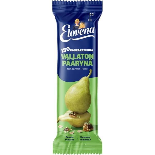 Elovena Päärynä Iso kaurapatukka 48g