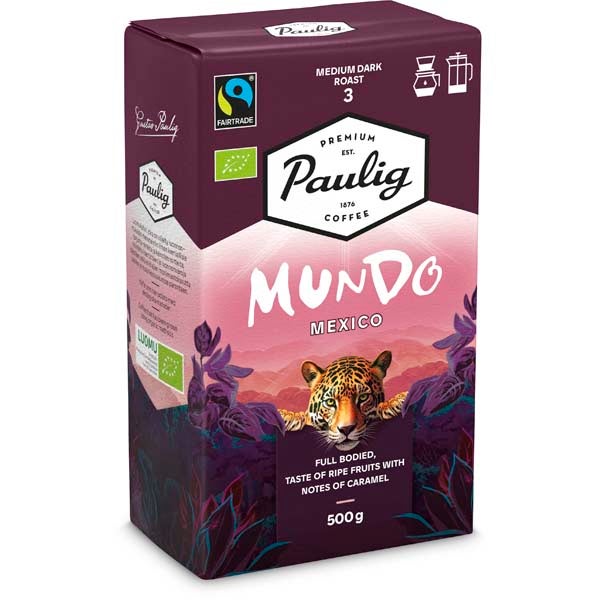 Paulig Mundo Mexico suodatinkahvi luomu 500g