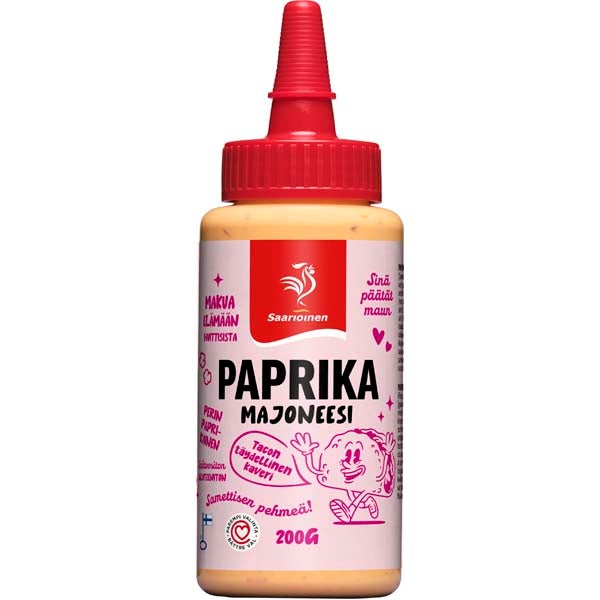 Saarioinen Paprikamajoneesi 200g