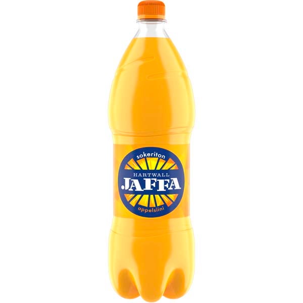 Hartwall Jaffa Appelsiini virvoitusjuoma sokeriton 1,5 l
