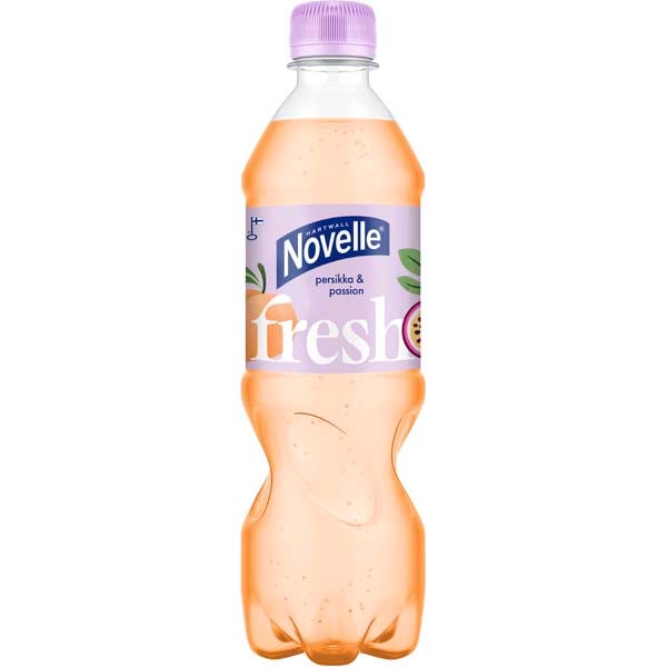 Hartwall Novelle Fresh Persikka-Passion kivennäisvesi 500ml