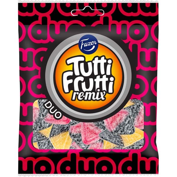 Fazer Tutti Frutti Remix Duo karkkipussi 80g