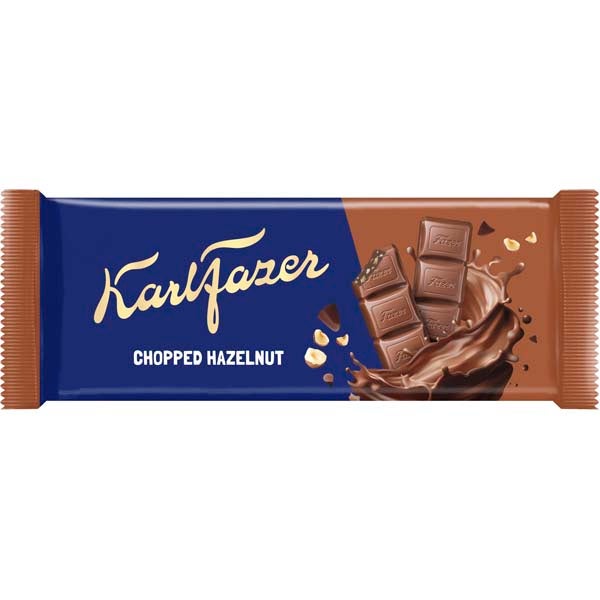 Karl Fazer Hasselpähkinärouhe suklaalevy 95g