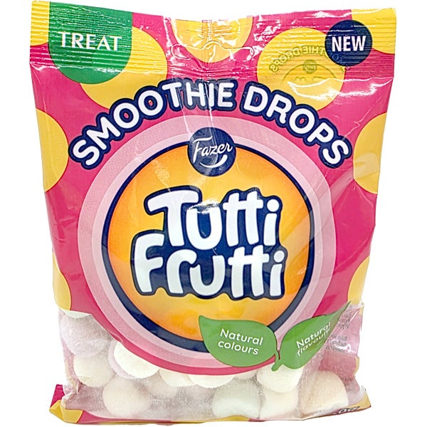Fazer Tutti Frutti Smoothie Drops vaahtomakeinen 100g