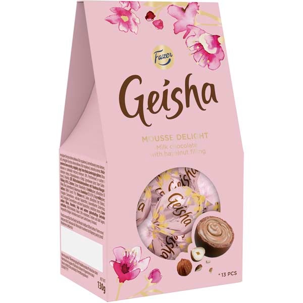 Fazer Geisha Mousse Delight suklaakonvehti 130g