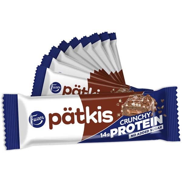 15kpl Fazer Pätkis Crunchy proteiinipatukka 45g