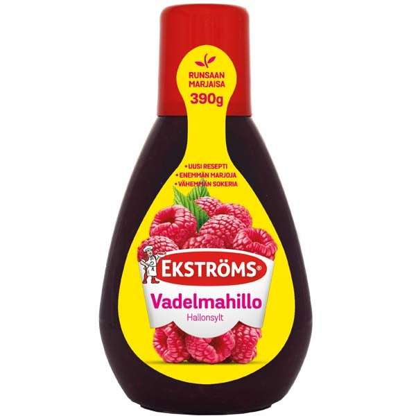 Ekströms Vadelmahillo 390g