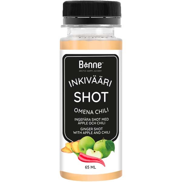Bonne Omena-Chili Inkiväärishotti 65ml