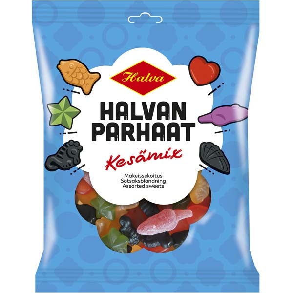 Halva Halvan Parhaat Kesämix makeissekoitus 260g