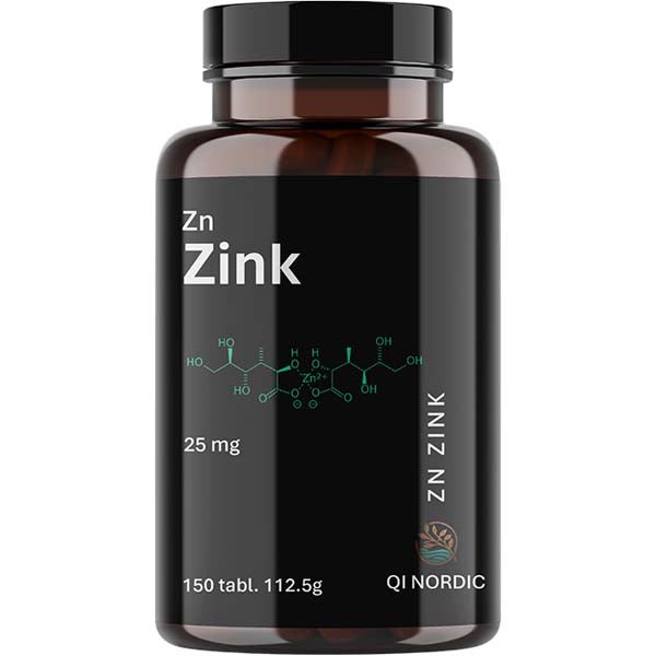 Qi Nordic Sinkki 25mg ravintolisä 150tabl/112,5g