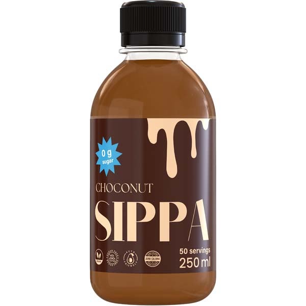 SIPPA Choconut sokeriton makusiirappi 250ml