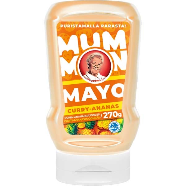 Mummon Mayo Curry-ananas majoneesi 270g