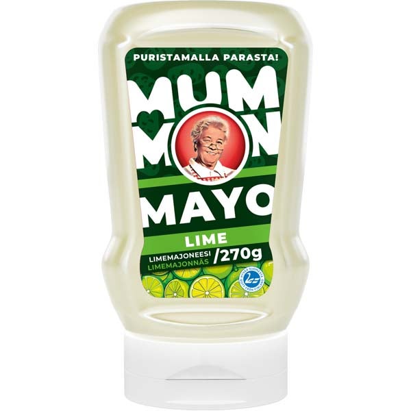 Mummon Mayo Lime majoneesi 270g