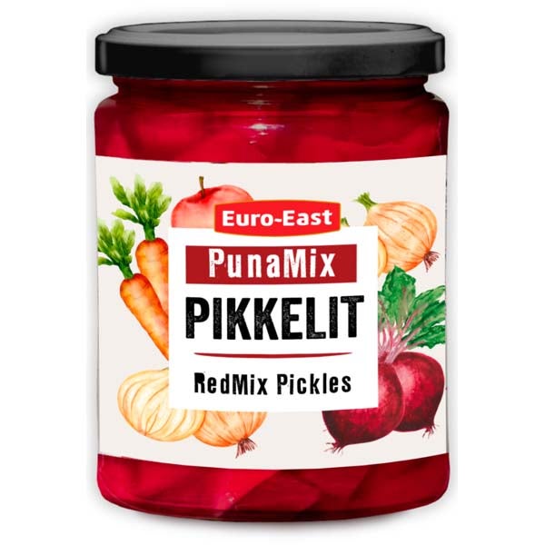 Euro-East PunaMix pikkelöity kasvissekoitus 500g/280g