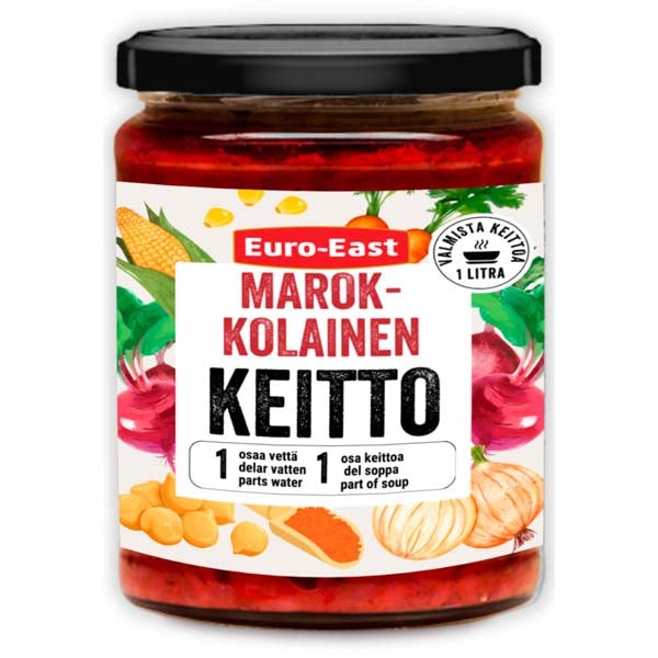 Euro-East Marokkolainen keitto 520g