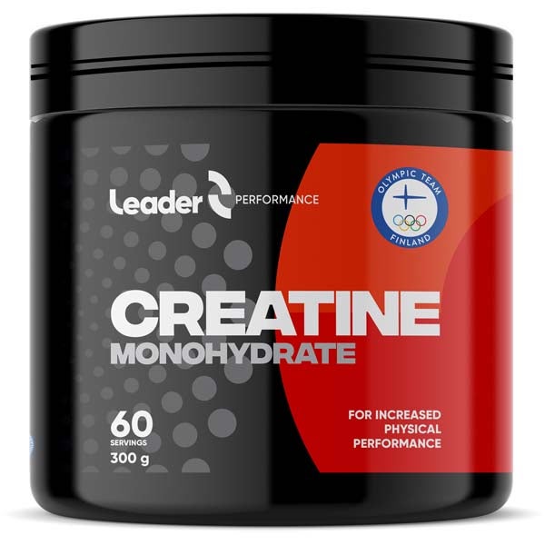Leader Performance Kreatiinimonohydraatti-C-vitamiinijuomajauhe ravintolisä 300g